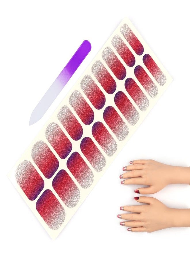 KOENWEENI 20 Wraps Nail Art Stickers Full Wrap Self-Adhesive Waterproof Nails Strips Decals for Women Girls Home DIY Decorations - Image 1
